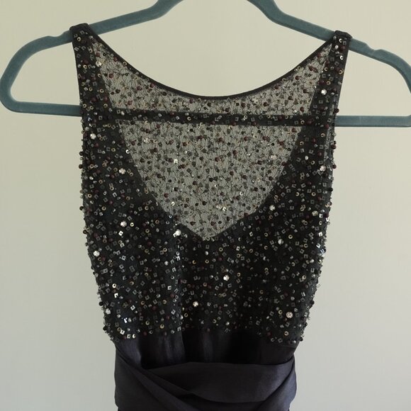 Nougat London Silk evening dress Size Euro 1 - Picture 3 of 15